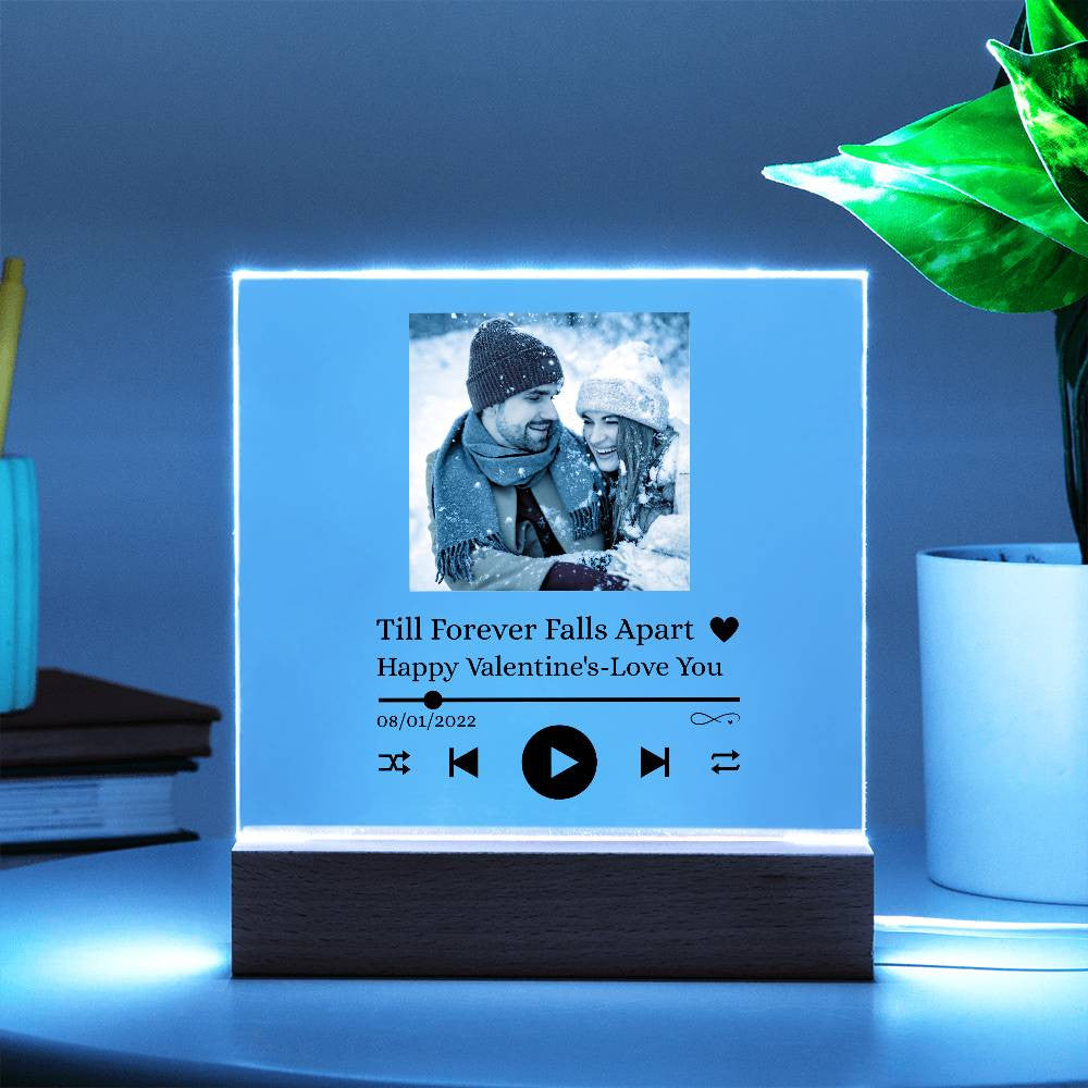 Personalized Song Plaque
