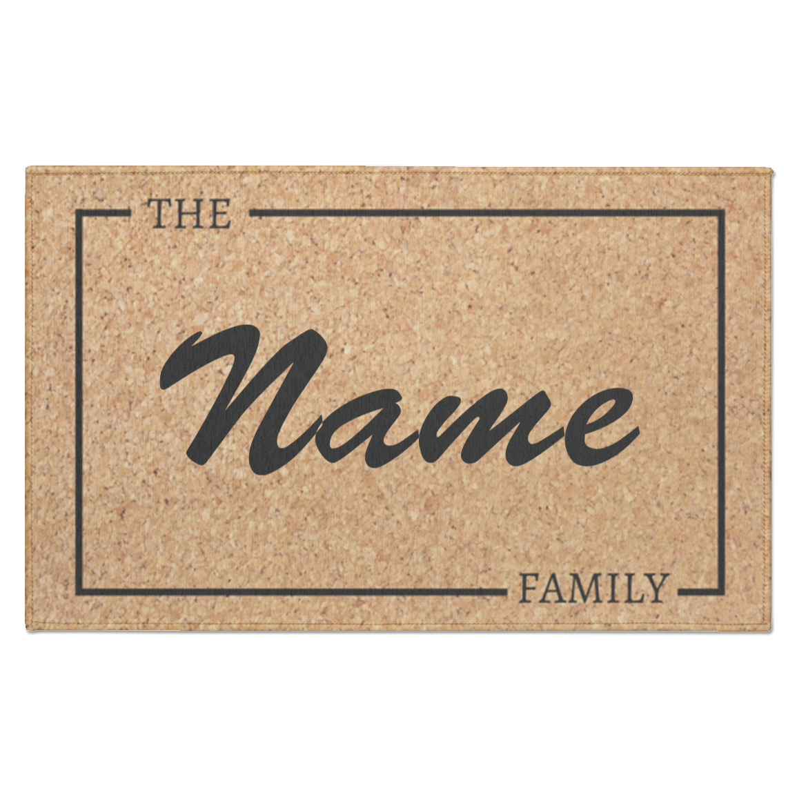 Family Name Outdoor Mat