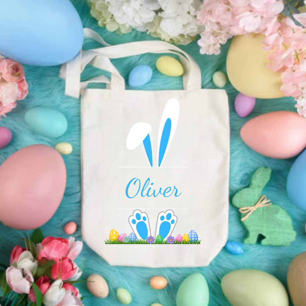 Personalized Easter Bag | Canvas Tote Bag