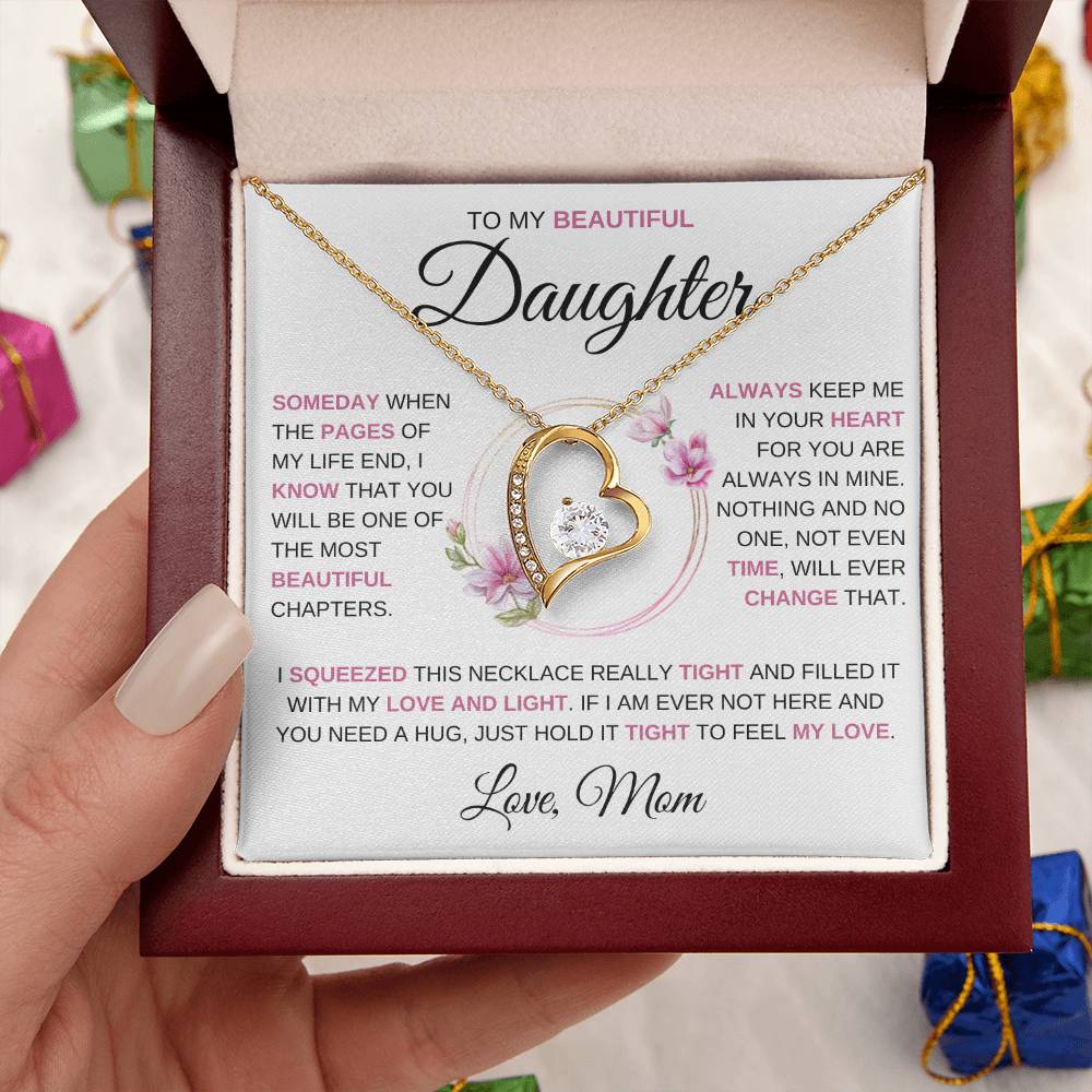 To My Beautiful Daughter | Someday When | Forever Love Necklace