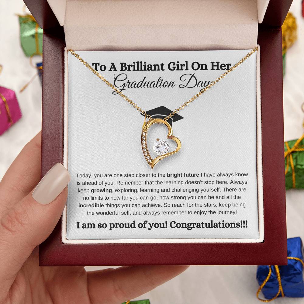 To My Daughter | Graduation Day | Forever Love Necklace
