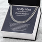 To My Boyfriend | Promise Necklace | Cuban Link Chain