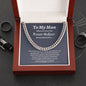 To My Boyfriend | Promise Necklace | Cuban Link Chain