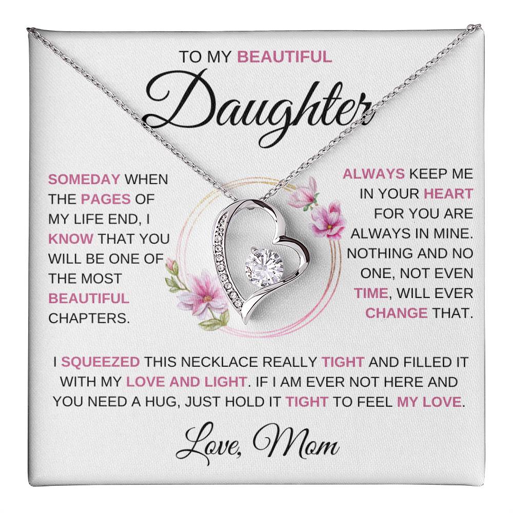 To My Beautiful Daughter | Someday When | Forever Love Necklace