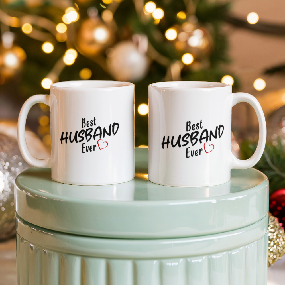 Best Husband Ever | Elevate your coffee experience with our custom-made ceramic mug