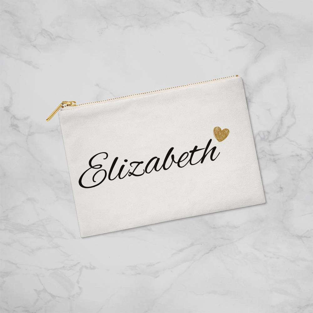 Personalized Bridesmaid Cosmetic Bag