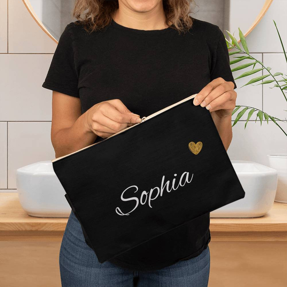 Personalized Bridesmaid Cosmetic Bag