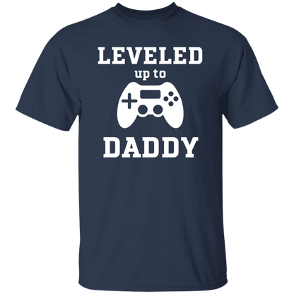 Leveled Up Daddy and Player Shirts