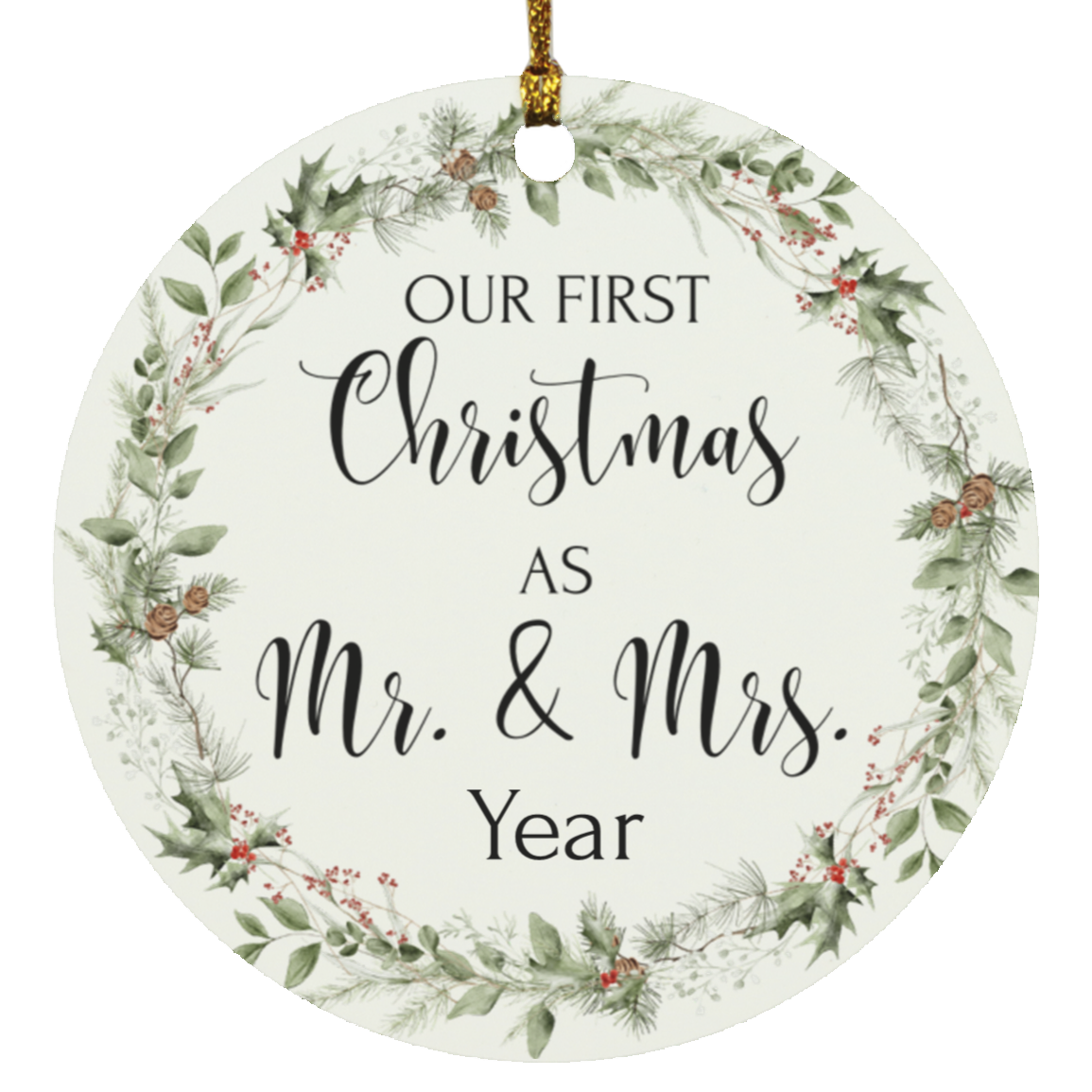 Our First Christmas Ornament | Personalized