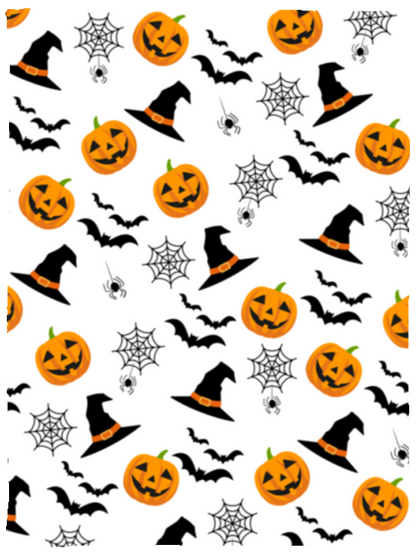 Halloween Pattern Blanket