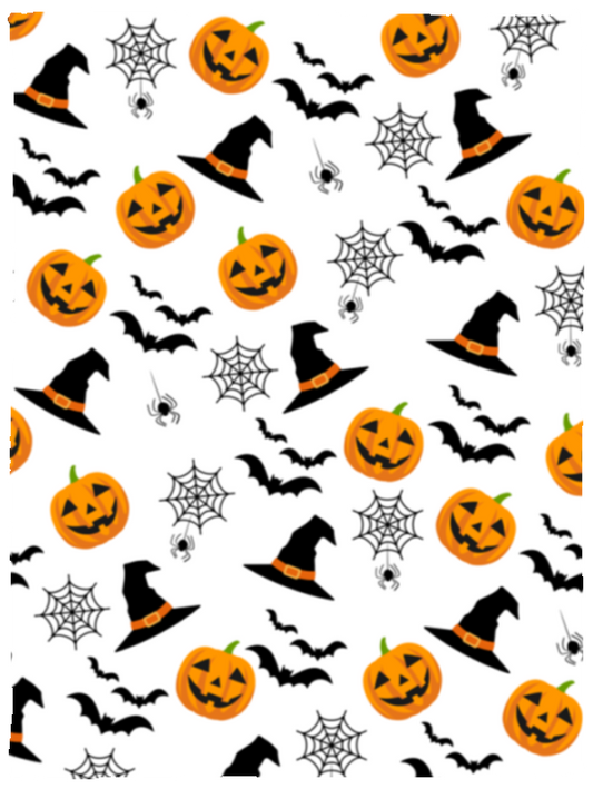 Halloween Pattern Blanket