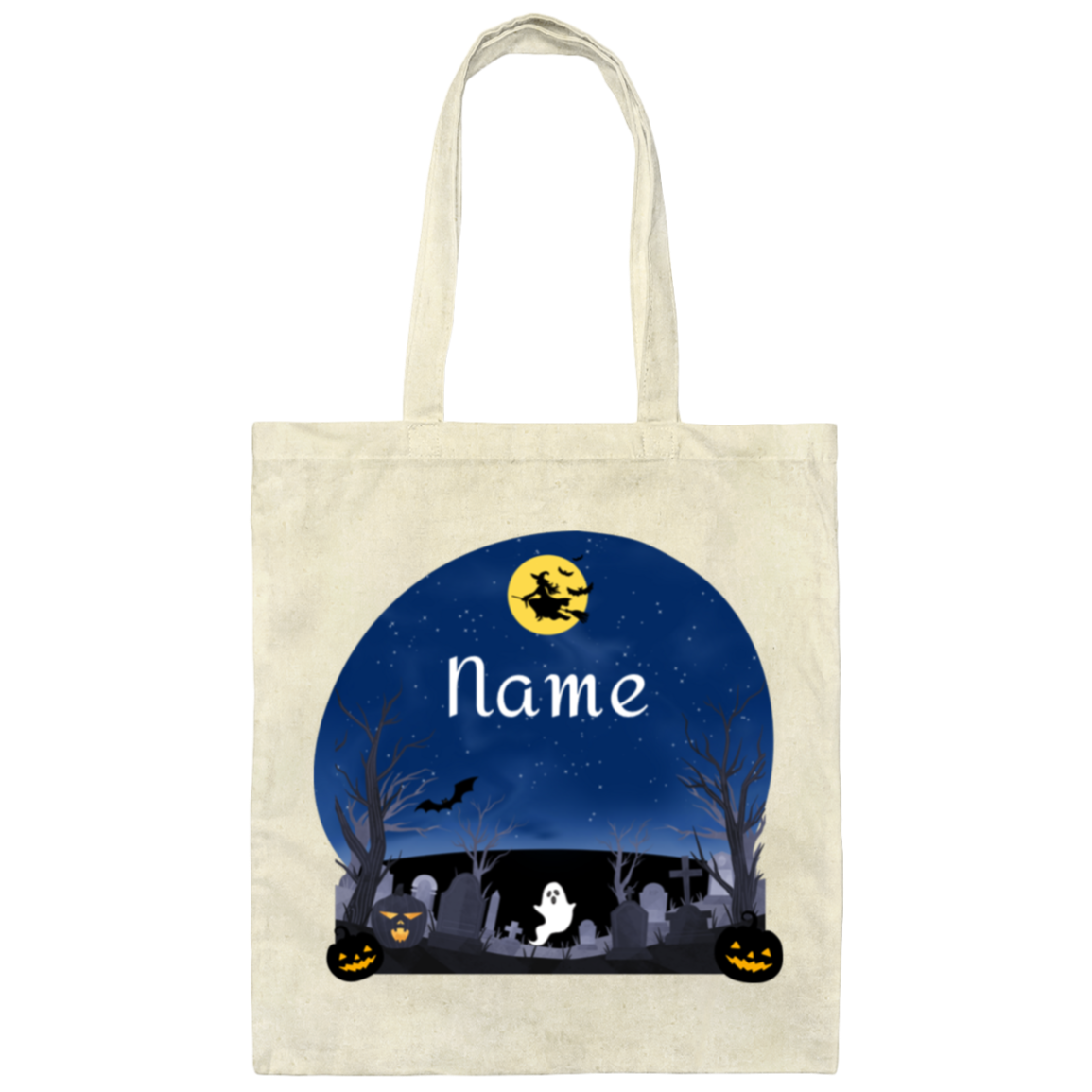 Personalized Halloween Candy Tote