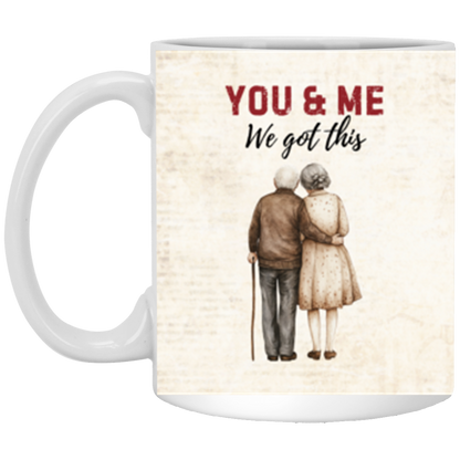 Soulmate Gift | Old couple | Mug