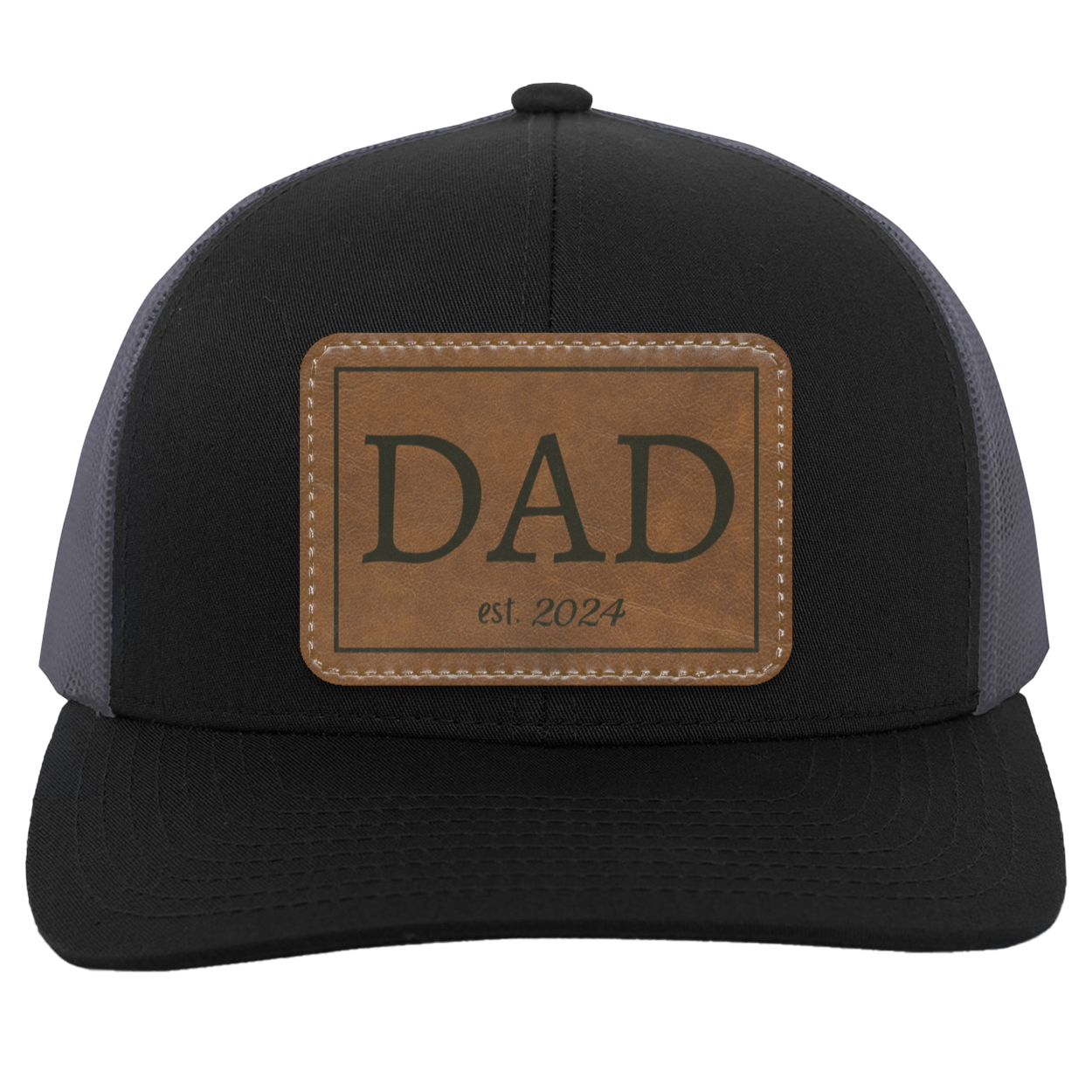 Personalized Dad EST Trucker Patch Hat