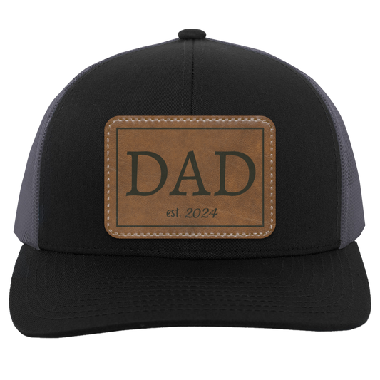 Personalized Dad EST Trucker Patch Hat