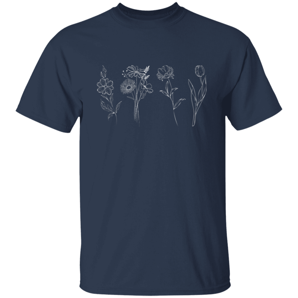 Ladies Flower T-Shirt