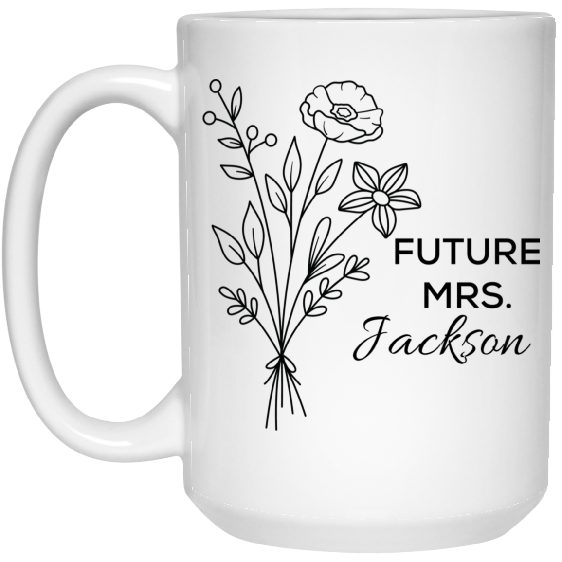 Personalized Future Mrs. Coffee Mug