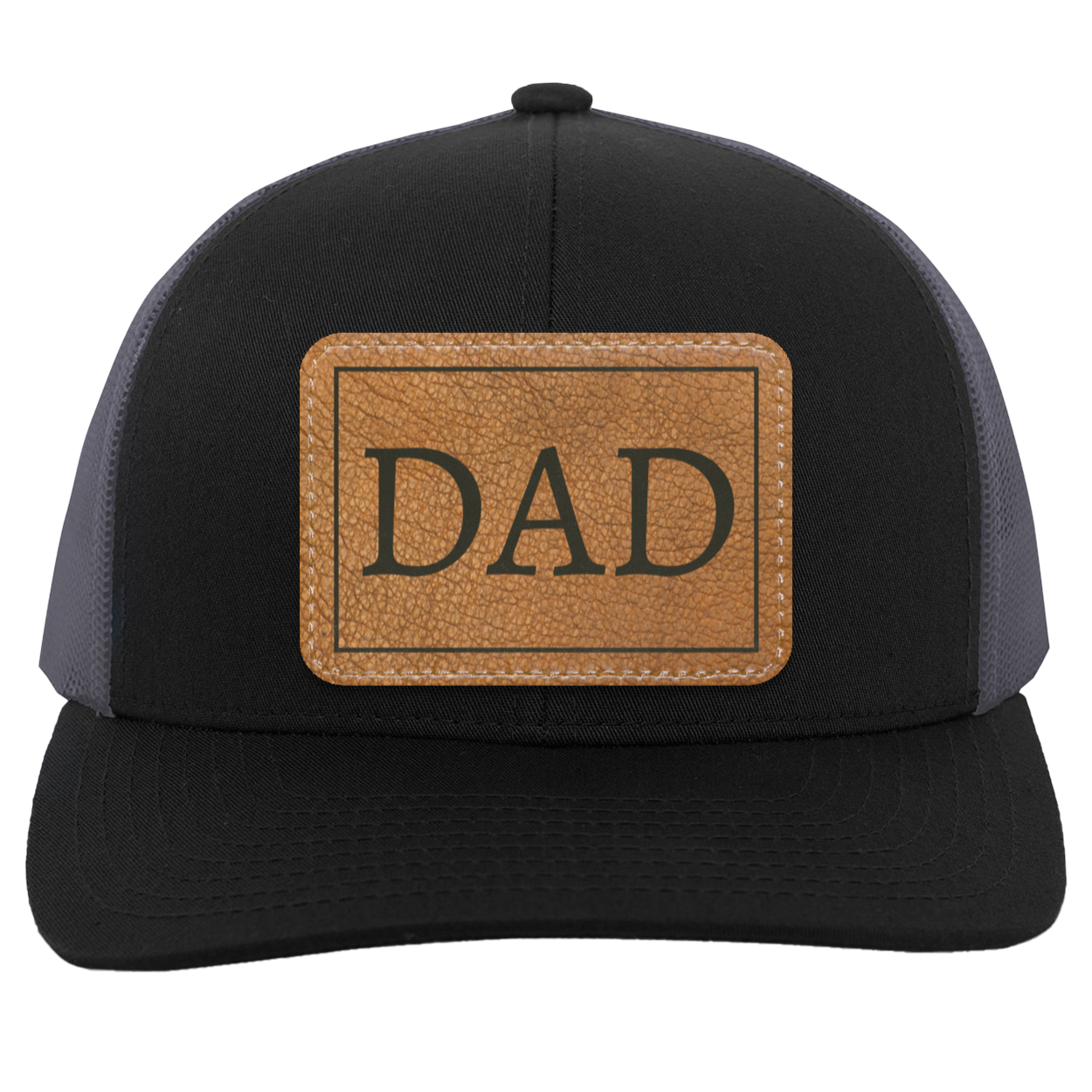 Dad - Leather | Trucker Patch Hat