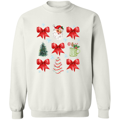 Christmas Coquette Bow T-shirt | Sweatshirt