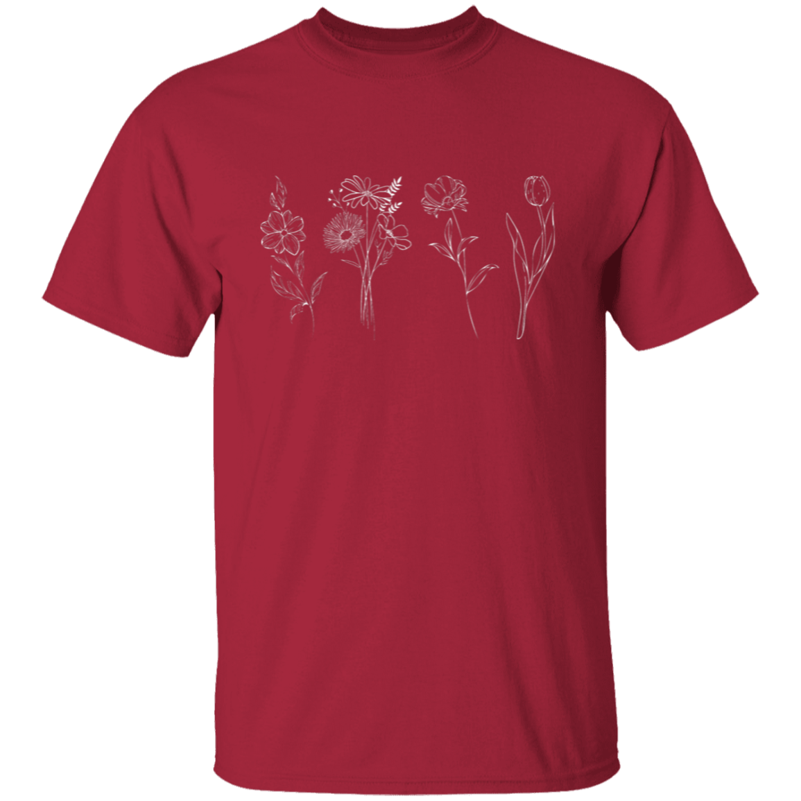 Ladies Flower T-Shirt