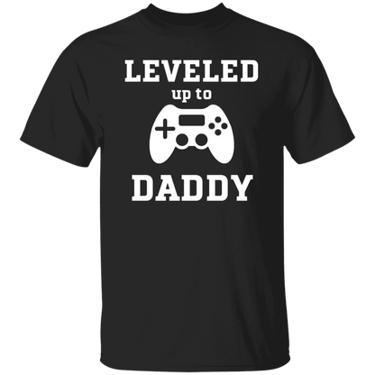 Leveled Up Daddy and Player Shirts