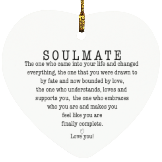 Soulmate Heart Ornament