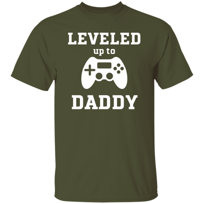 Leveled Up Daddy and Player Shirts