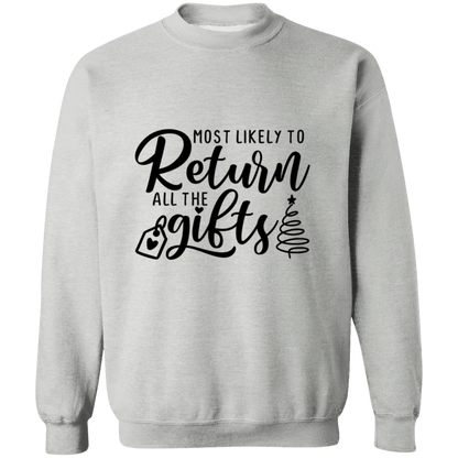 Most Likely To Return All The Gifts | Ladies Christmas Sweater