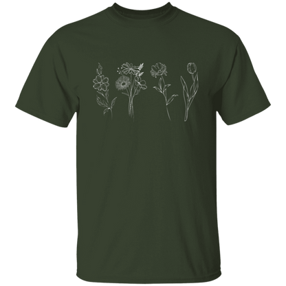 Ladies Flower T-Shirt