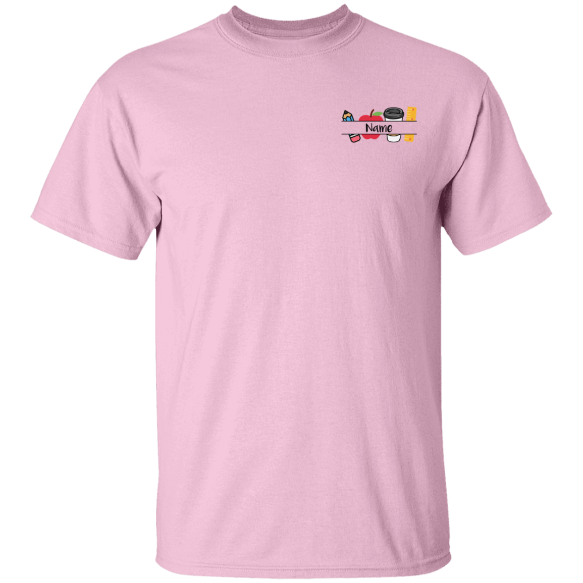 Personalized Teacher Message T-Shirt