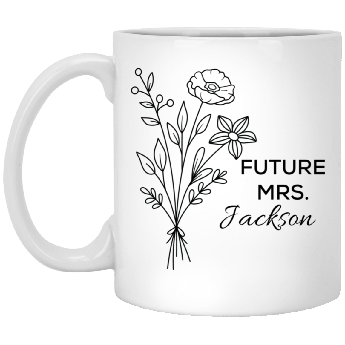 Personalized Future Mrs. Coffee Mug