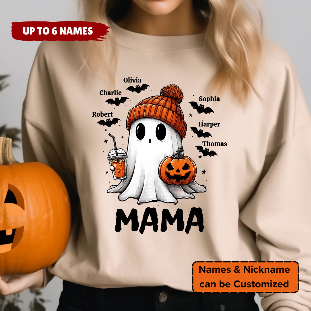 Personalized Fall Halloween Boo Shirt