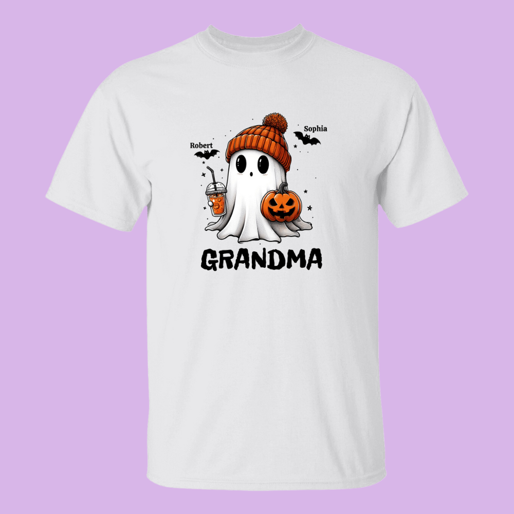 Personalized Fall Halloween Boo Shirt