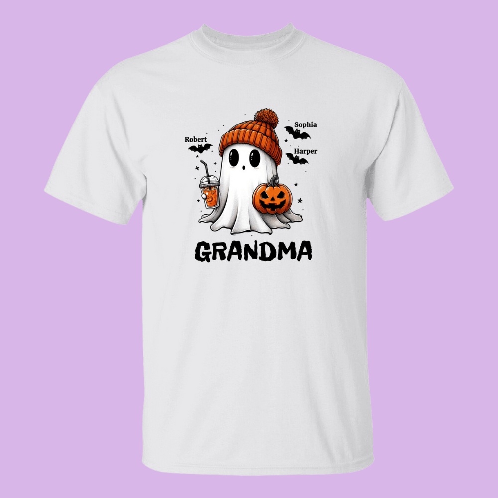 Personalized Fall Halloween Boo Shirt