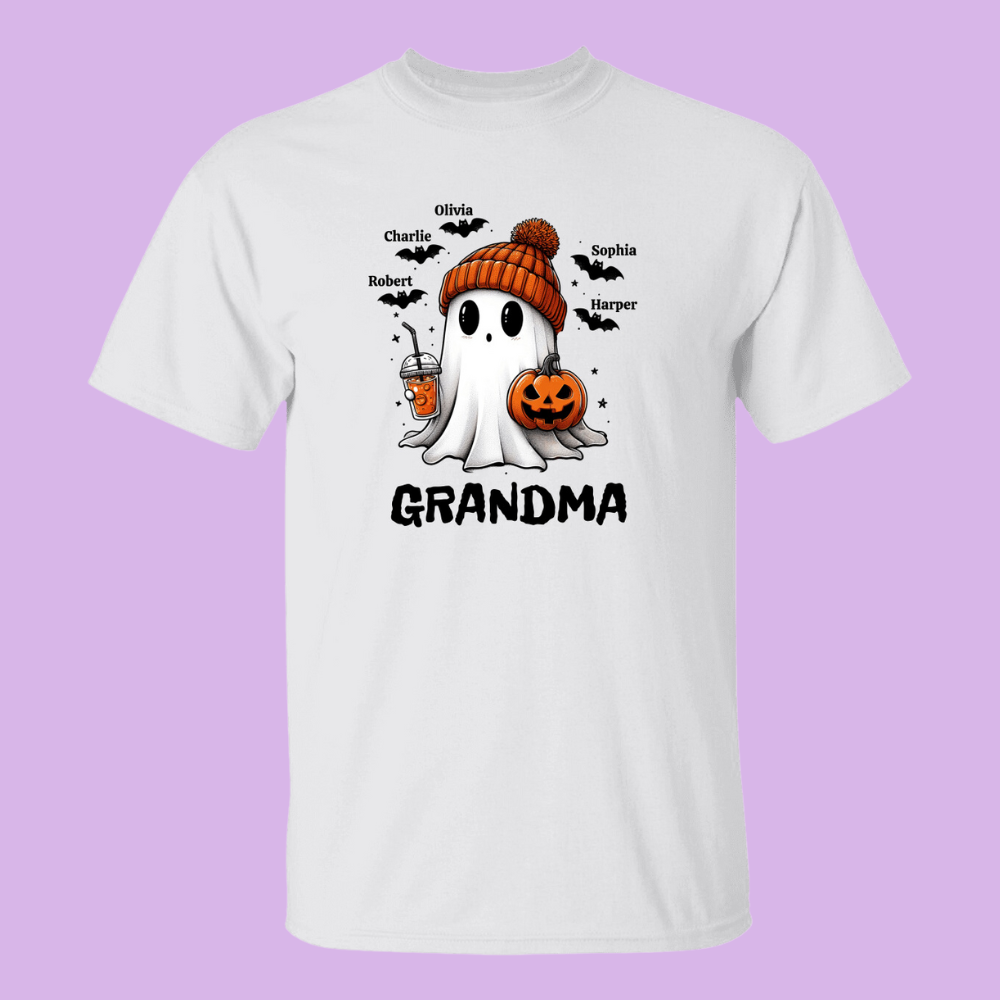 Personalized Fall Halloween Boo Shirt