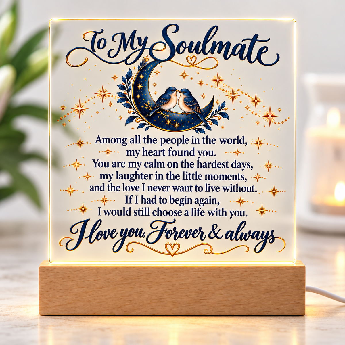 Acrylic Square Plaque – Soulmate Plaque 3540 x 3186 (1)