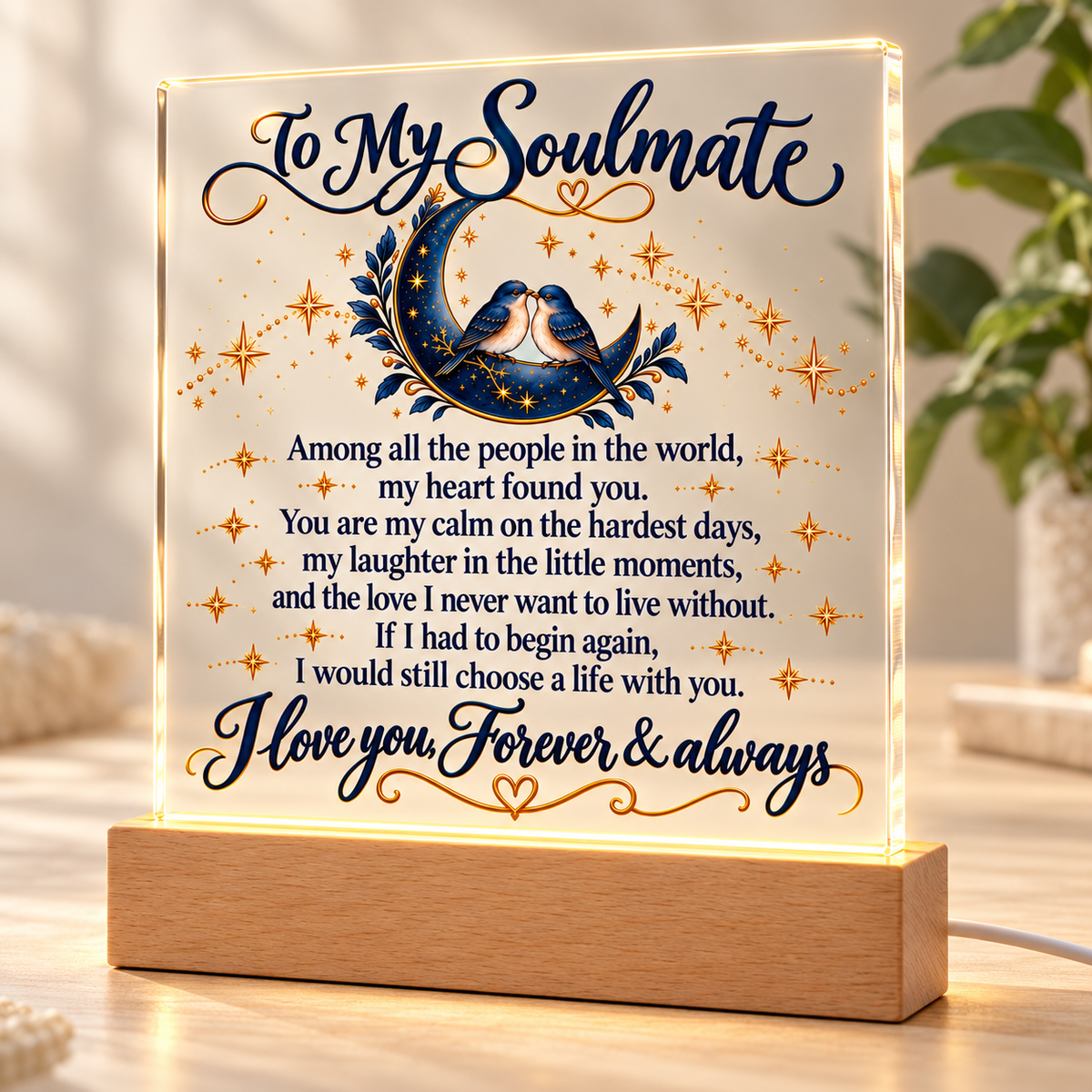 Acrylic Square Plaque – Soulmate Plaque 3540 x 3186 (1)