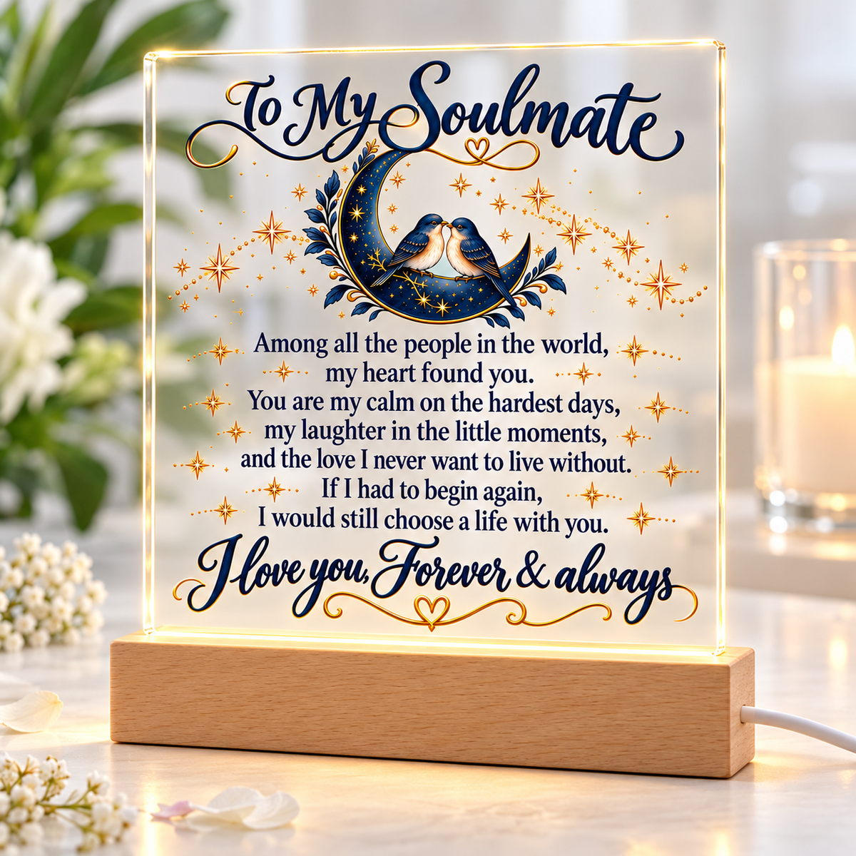 Acrylic Square Plaque – Soulmate Plaque 3540 x 3186 (1)