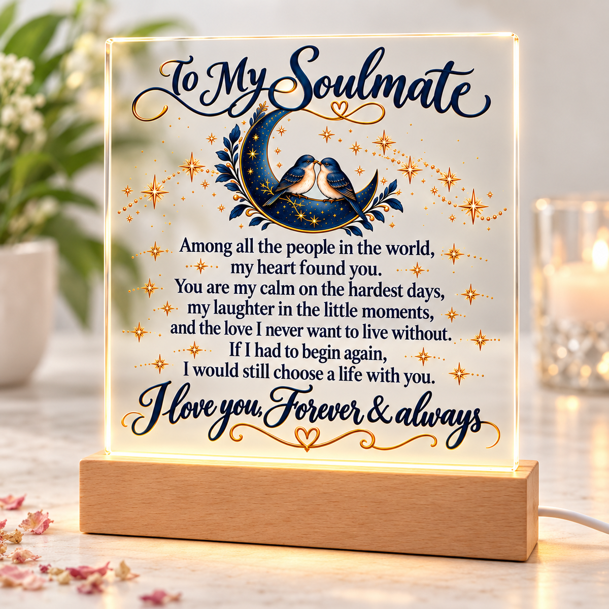 Acrylic Square Plaque – Soulmate Plaque 3540 x 3186 (1)