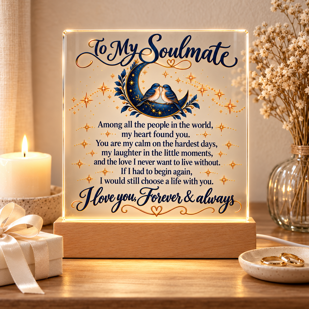 Acrylic Square Plaque – Soulmate Plaque 3540 x 3186 (1)