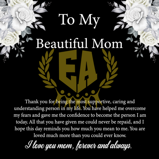 To My Beautiful Mom | "Thank You"