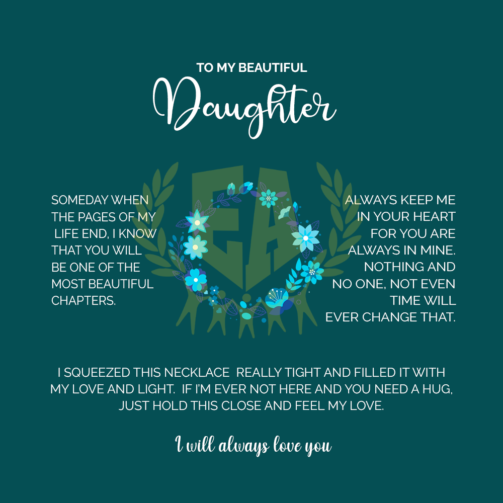 To My Beautiful Daughter | Always Keep Me In Your Heart