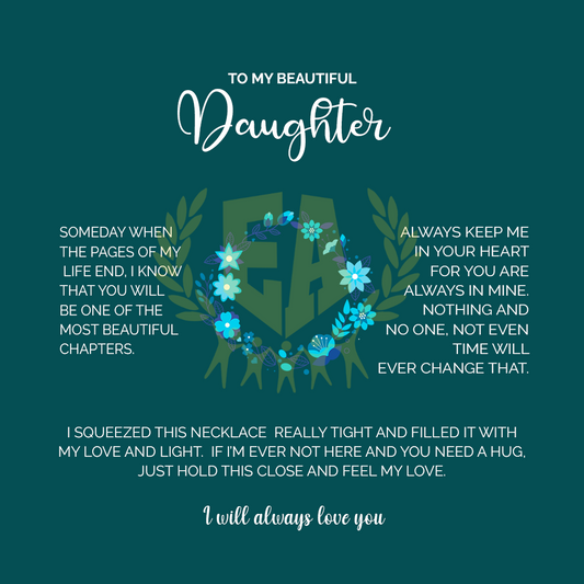 To My Beautiful Daughter | Always Keep Me In Your Heart