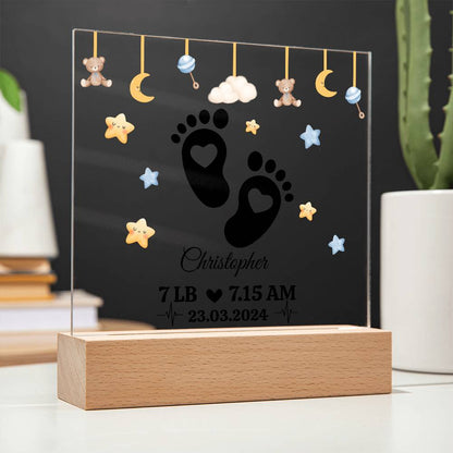 Baby Shower Acrylic Plaque