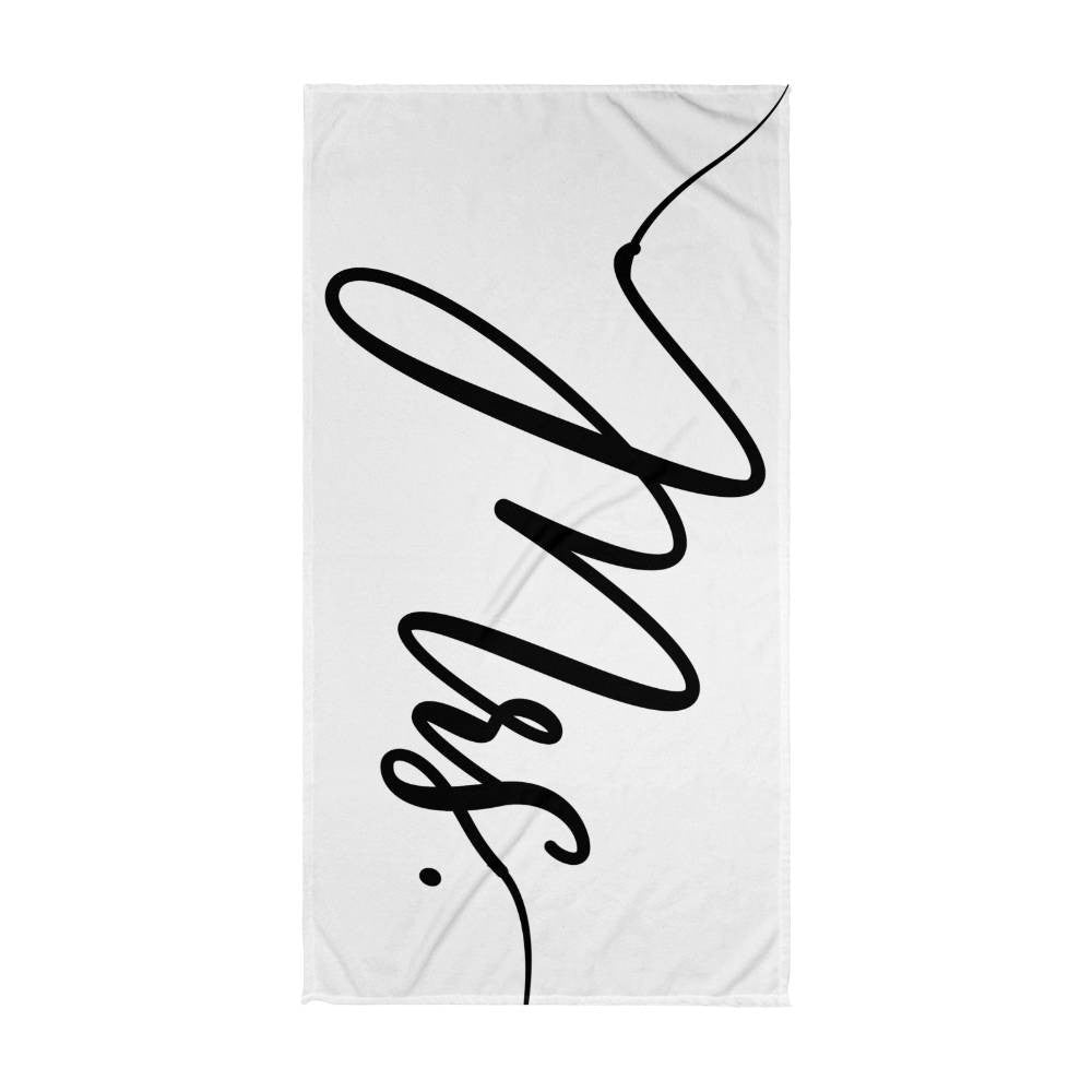 Mr. and Mrs. Beach Towels | Wedding Gift