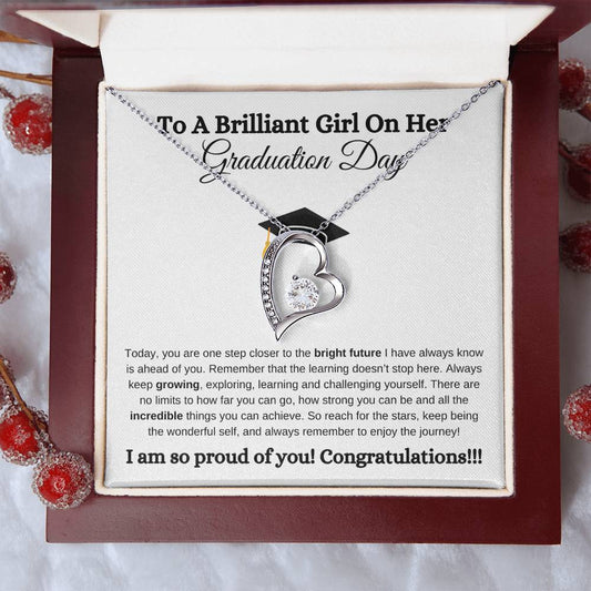 To My Daughter | Graduation Day | Forever Love Necklace