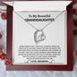 To My Beautiful Granddaughter | Forever Love Necklace