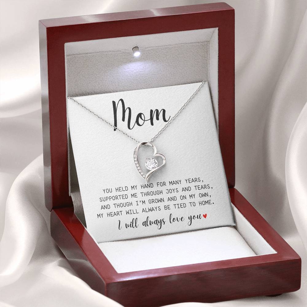 Mom | You Held my Hand | Forever Love Necklace