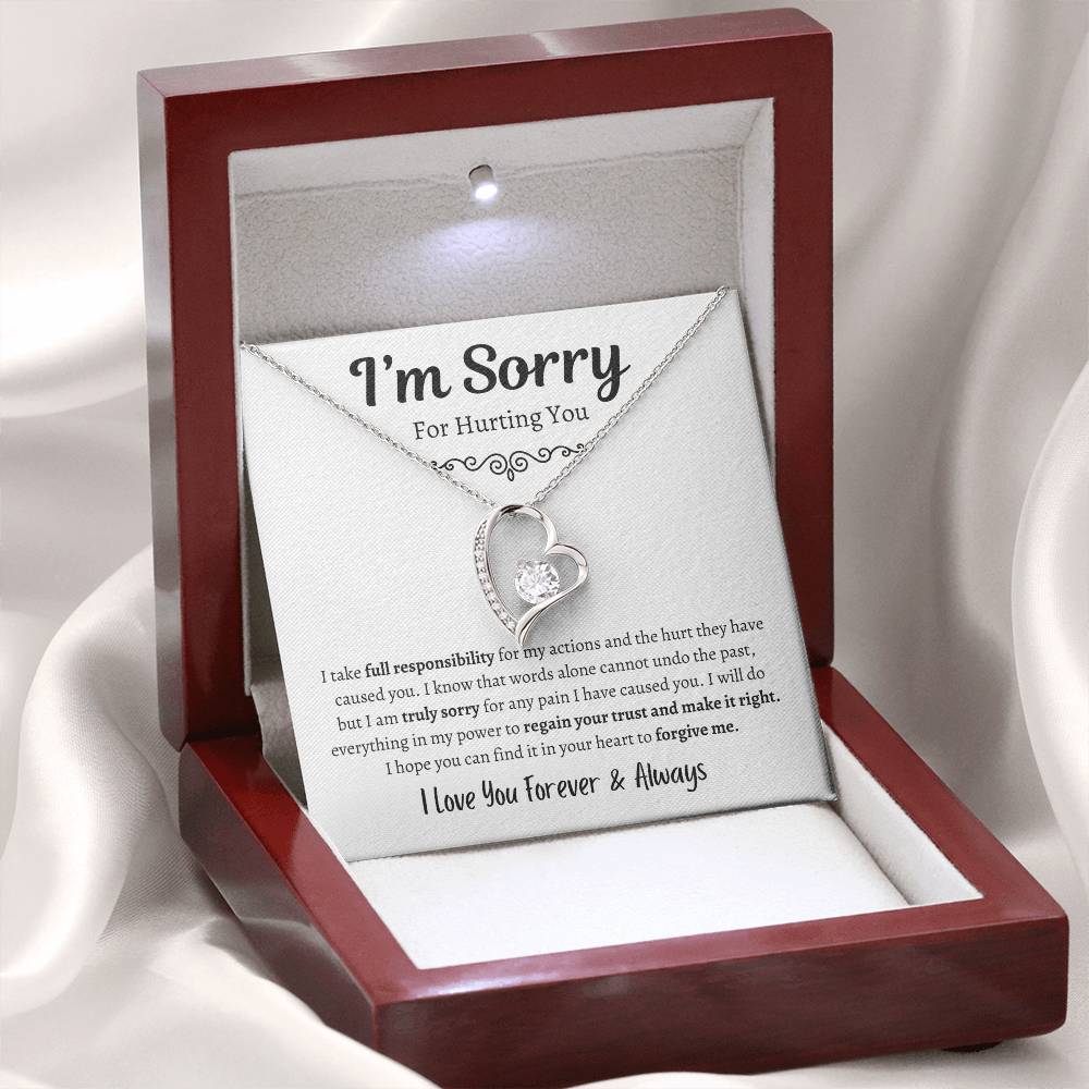 I'm Sorry For Hurting You | Forever Love Necklace