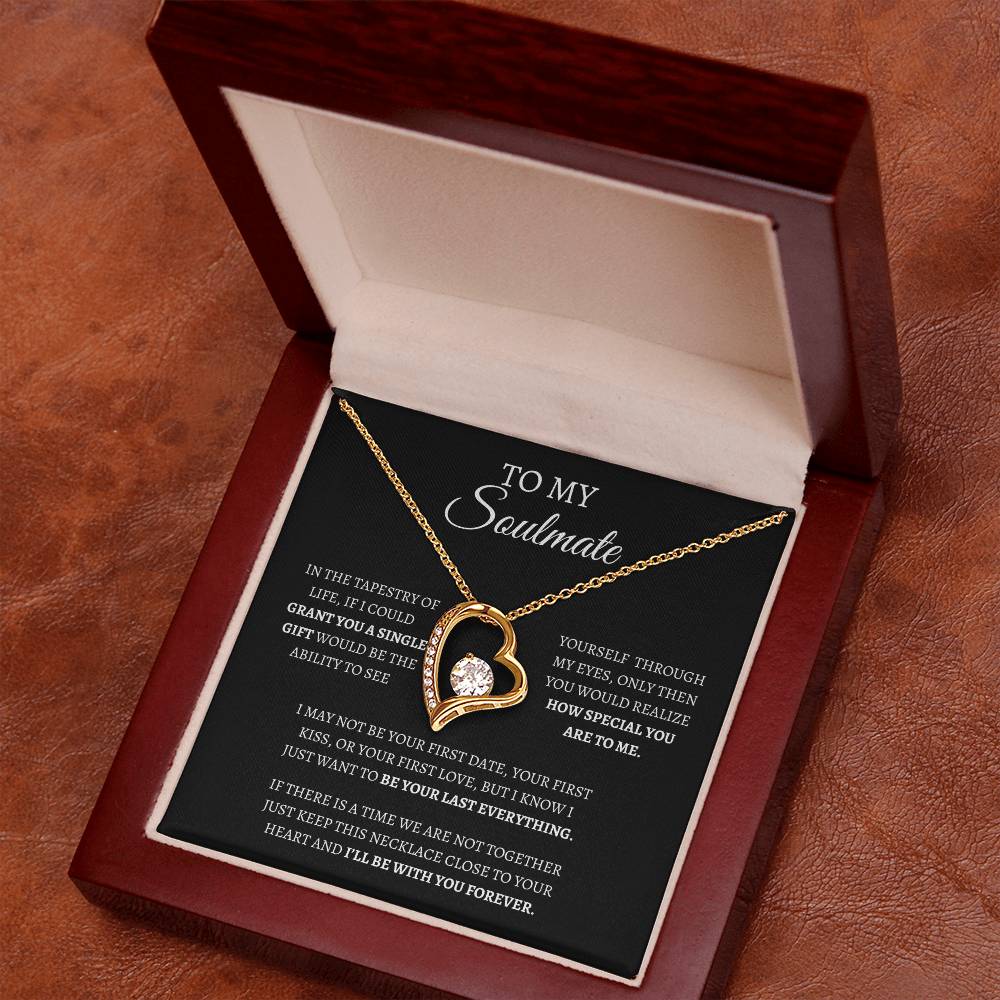 To My Soulmate | How Special You Are | Forever Love Necklace